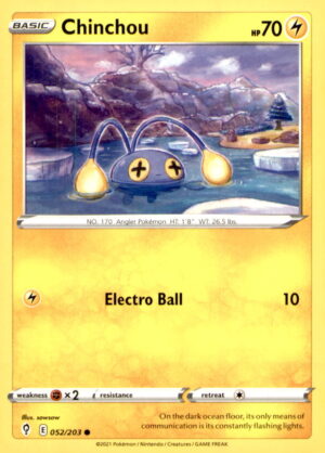 McDonald's Promos 2022 #008/015 Chinchou - 8/15