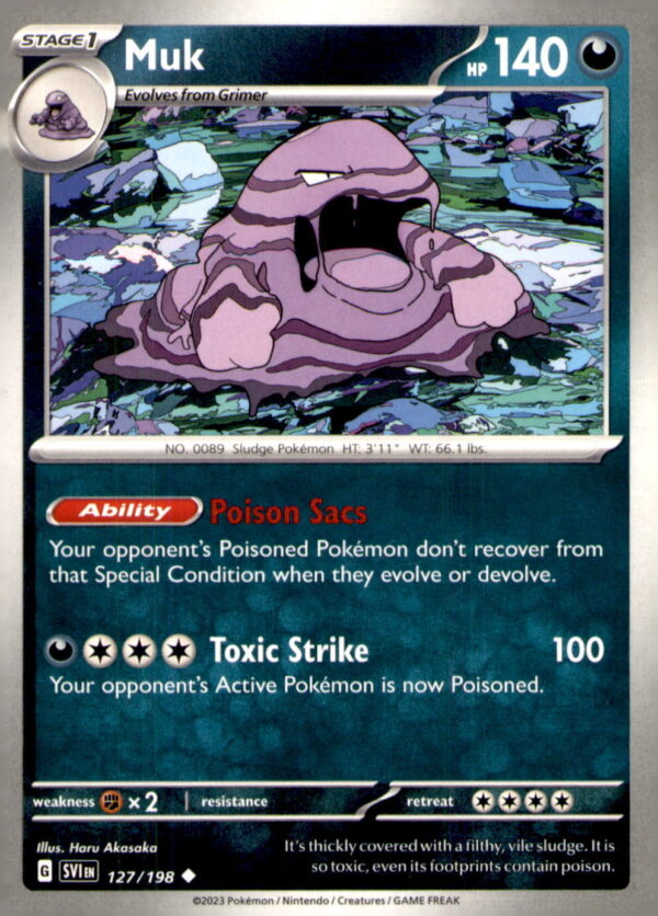 SV01: Scarlet & Violet Base Set #127/198 Muk