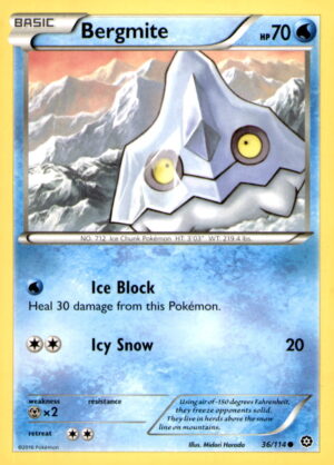 XY - Steam Siege #36/114 Bergmite