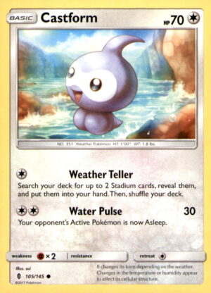 SM - Guardians Rising #105/145 Castform