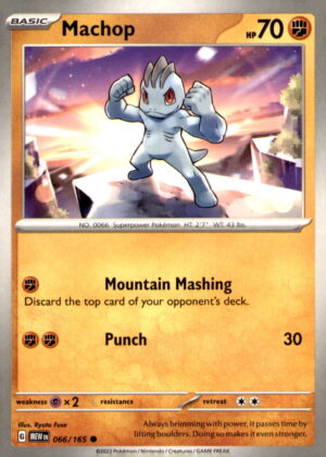 SV: Scarlet & Violet 151 #066/165 Machop