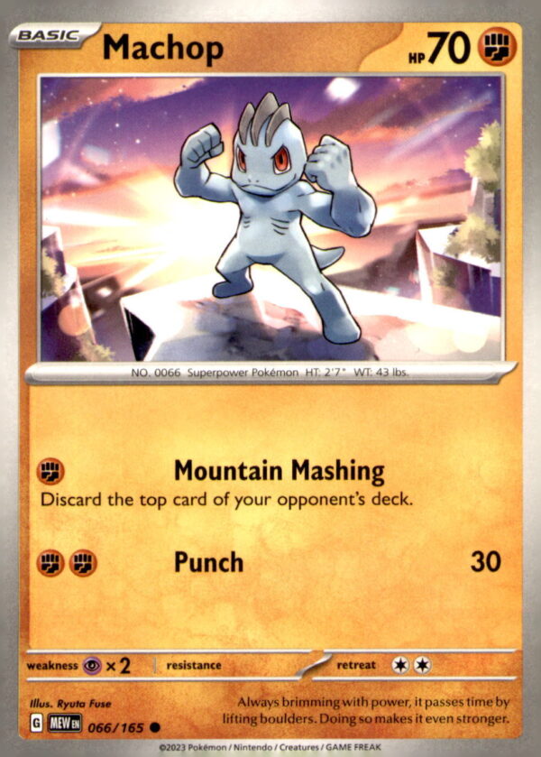 SV: Scarlet & Violet 151 #066/165 Machop