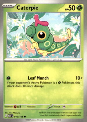 SV: Scarlet & Violet 151 #010/165 Caterpie