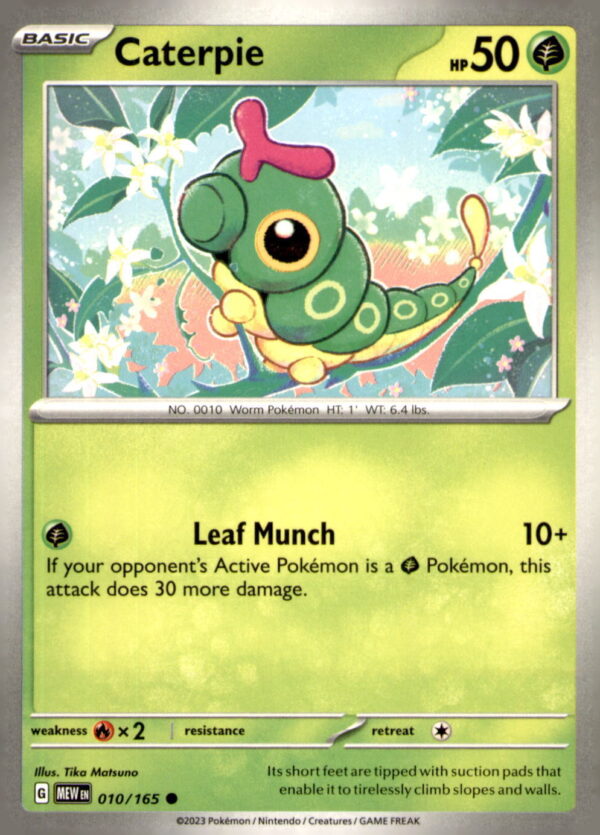 SV: Scarlet & Violet 151 #010/165 Caterpie