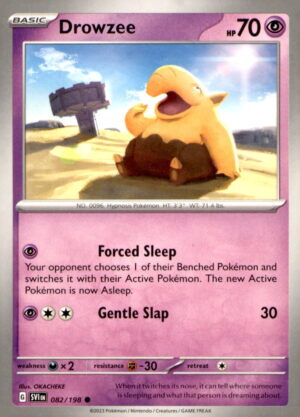 SV01: Scarlet & Violet Base Set #082/198 Drowzee