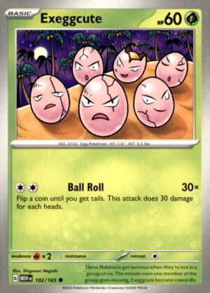 SV: Scarlet & Violet 151 #102/165 Exeggcute