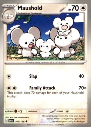 SV01: Scarlet & Violet Base Set #161/198 Maushold