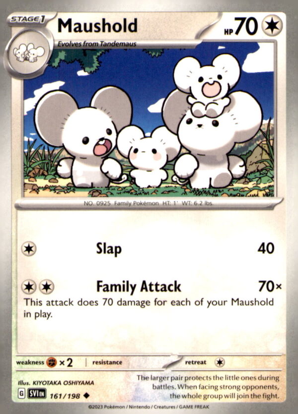 SV01: Scarlet & Violet Base Set #161/198 Maushold