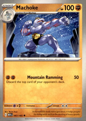 SV: Scarlet & Violet 151 #067/165 Machoke