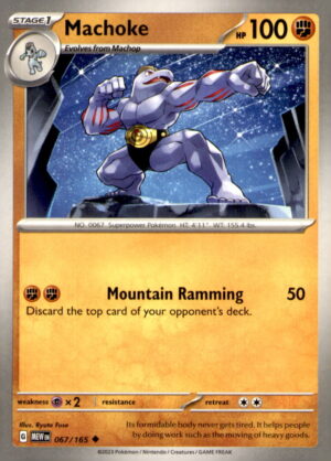 SV: Scarlet & Violet 151 #067/165 Machoke