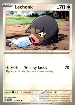 SV01: Scarlet & Violet Base Set #156/198 Lechonk