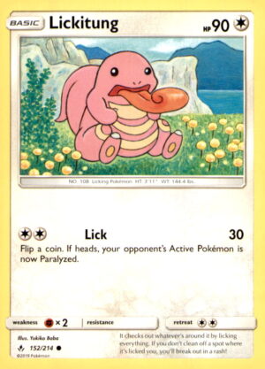 SM - Unbroken Bonds #152/214 Lickitung