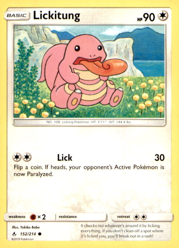 SM - Unbroken Bonds #152/214 Lickitung