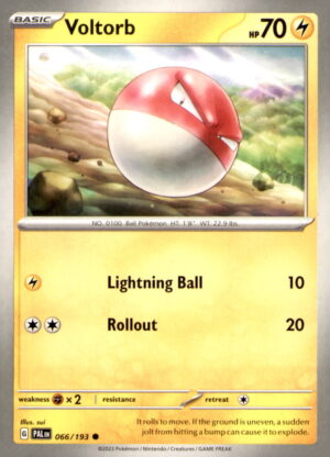 SV02: Paldea Evolved #066/193 Voltorb