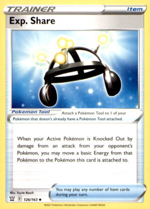 SWSH05: Battle Styles #126/163 Exp. Share
