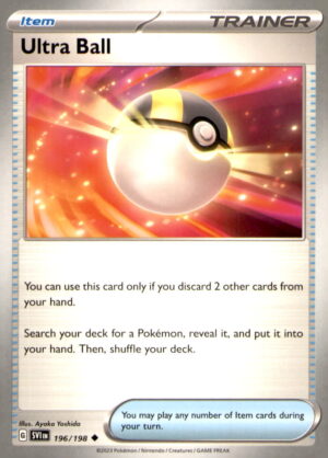 SV01: Scarlet & Violet Base Set #196/198 Ultra Ball