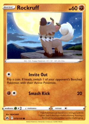 Crown Zenith #073/159 Rockruff