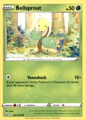 SWSH05: Battle Styles #001/163 Bellsprout