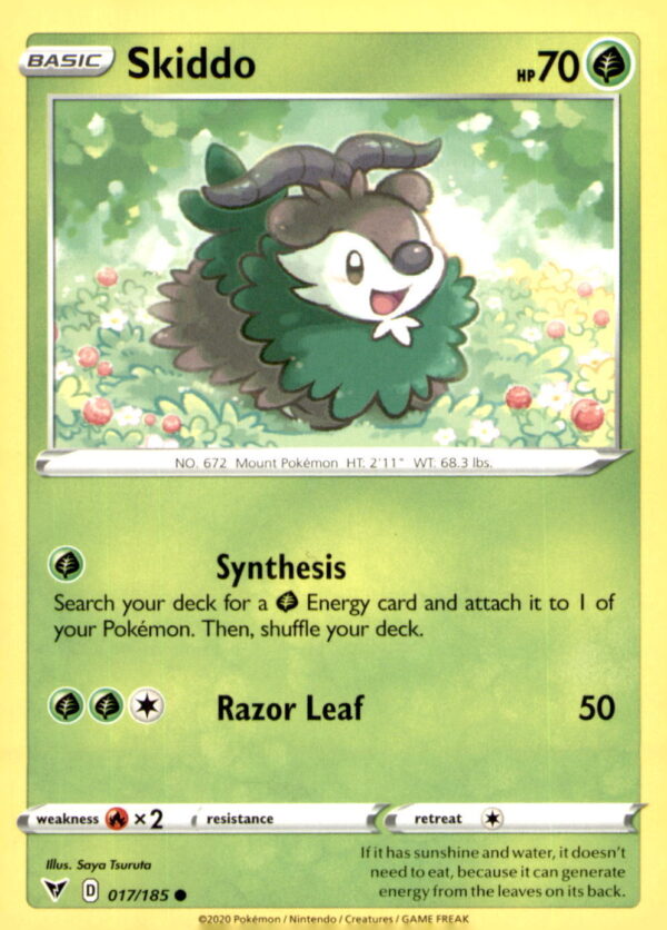 SWSH04: Vivid Voltage #017/185 Skiddo