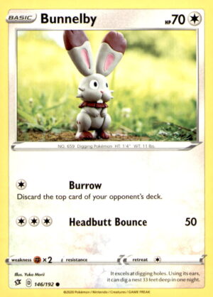 SWSH02: Rebel Clash #146/192 Bunnelby