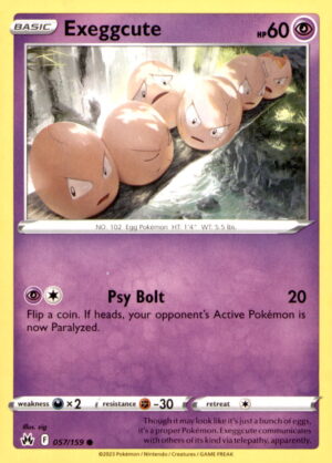 Crown Zenith #057/159 Exeggcute