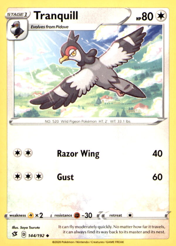 SWSH02: Rebel Clash #144/192 Tranquill