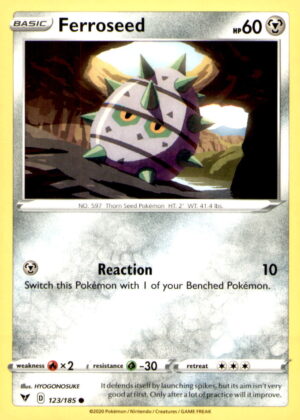 SWSH04: Vivid Voltage #123/185 Ferroseed