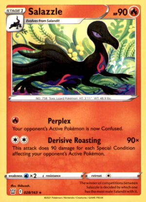 SWSH05: Battle Styles #028/163 Salazzle