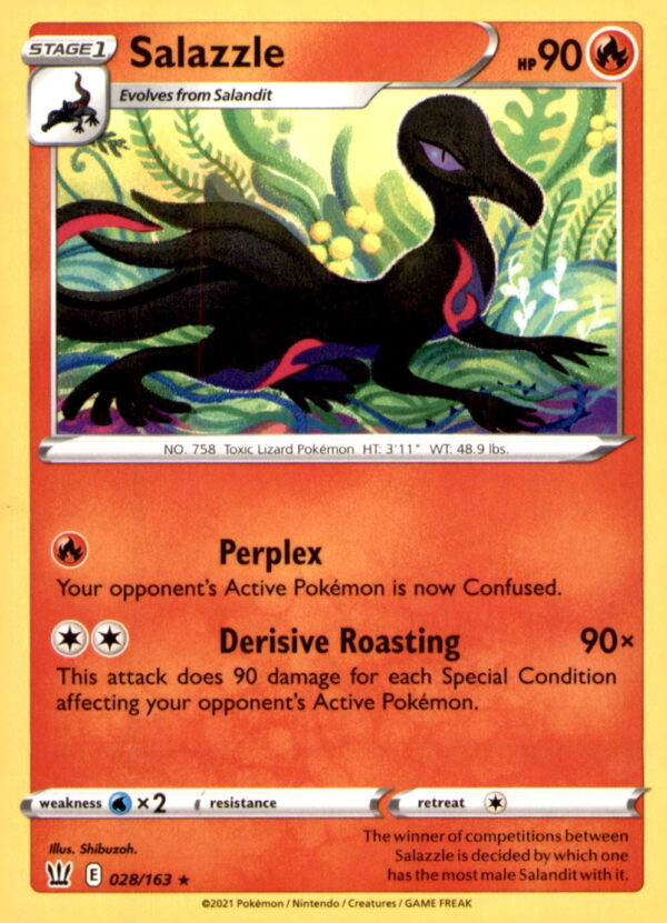 SWSH05: Battle Styles #028/163 Salazzle