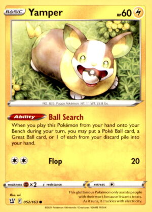 SWSH05: Battle Styles #052/163 Yamper