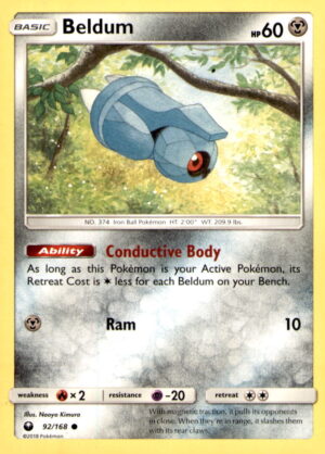 SM - Celestial Storm #92/168 Beldum (92)