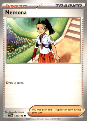 SV01: Scarlet & Violet Base Set #180/198 Nemona