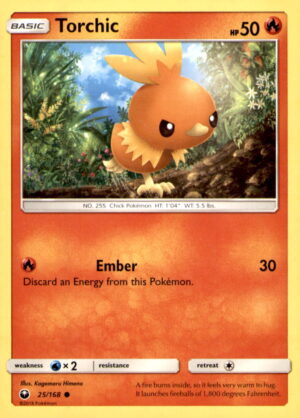 SM - Celestial Storm #25/168 Torchic (25)