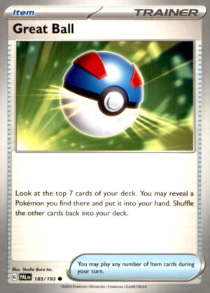SV02: Paldea Evolved #183/193 Great Ball