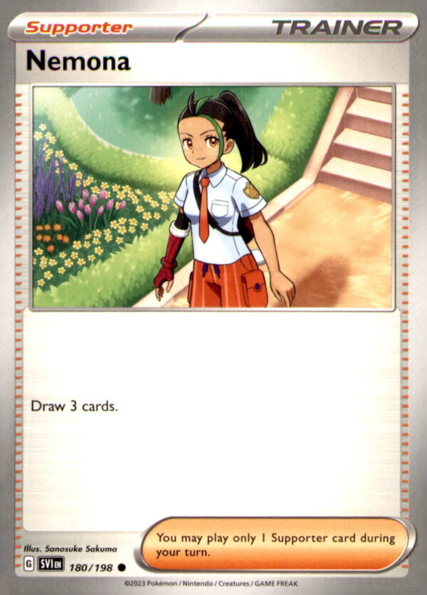 SV01: Scarlet & Violet Base Set #180/198 Nemona