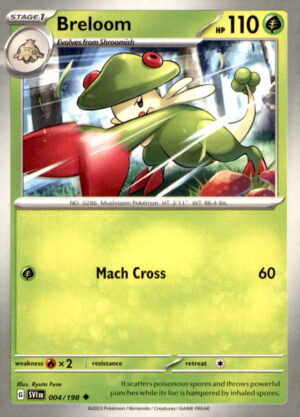 SV01: Scarlet & Violet Base Set #004/198 Breloom