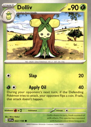 SV01: Scarlet & Violet Base Set #022/198 Dolliv