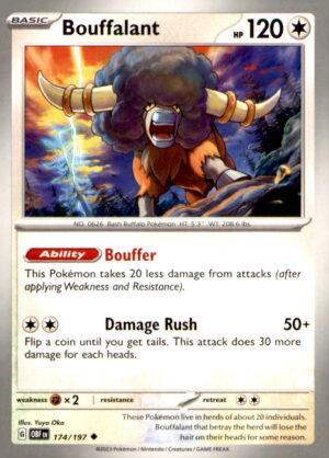 SV03: Obsidian Flames #174/197 Bouffalant