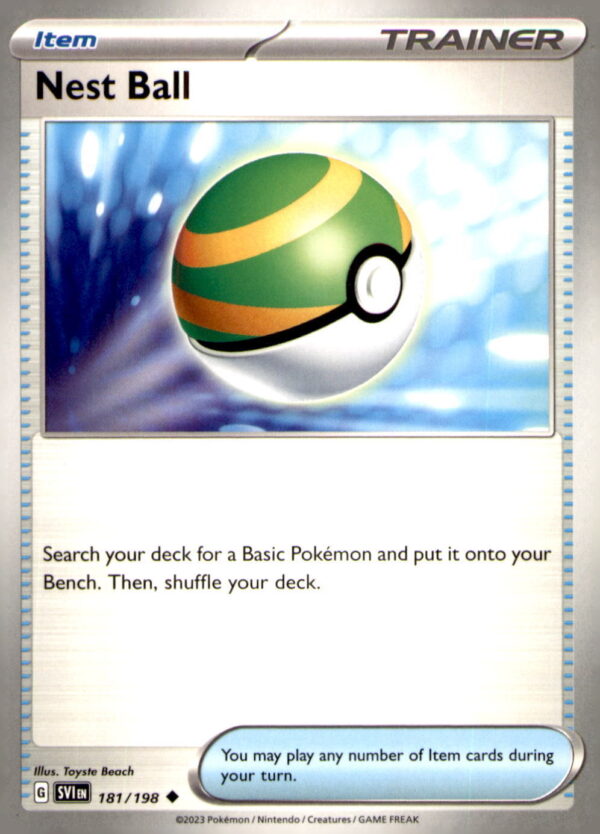 SV01: Scarlet & Violet Base Set #181/198 Nest Ball