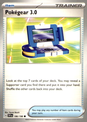 Prize Pack Series Cards #186/198 Pokegear 3.0