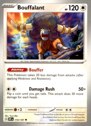 SV03: Obsidian Flames #174/197 Bouffalant
