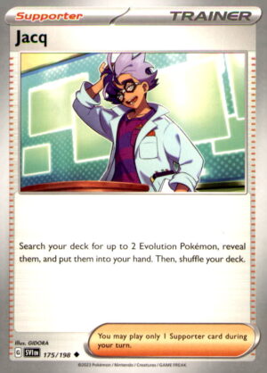 SV01: Scarlet & Violet Base Set #175/198 Jacq
