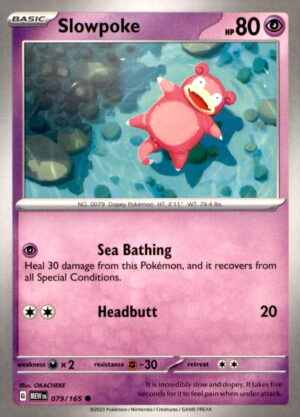 SV: Scarlet & Violet 151 #079/165 Slowpoke