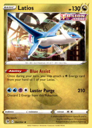 SWSH08: Fusion Strike #194/264 Latios