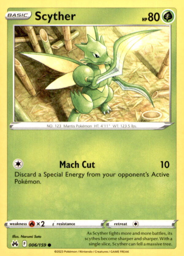 Crown Zenith #006/159 Scyther