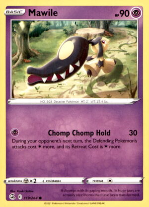 SWSH08: Fusion Strike #119/264 Mawile