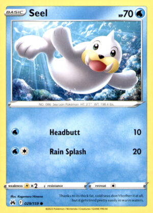 Crown Zenith #029/159 Seel