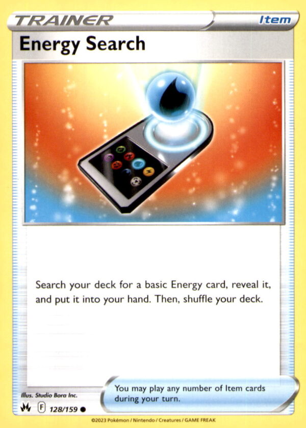 Crown Zenith #128/159 Energy Search