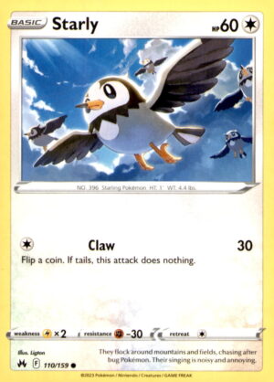 Crown Zenith #110/159 Starly