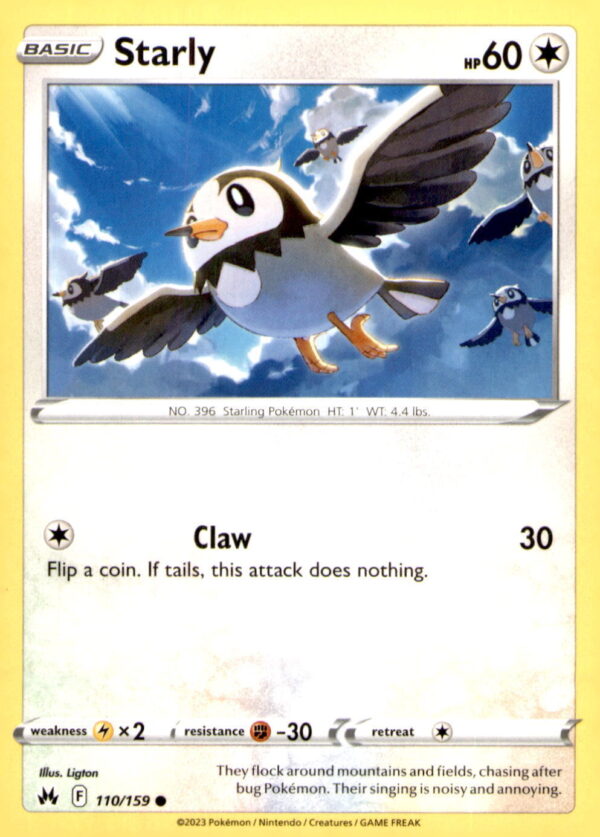 Crown Zenith #110/159 Starly